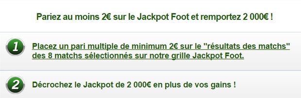 cagnotte Unibet jackpot foot