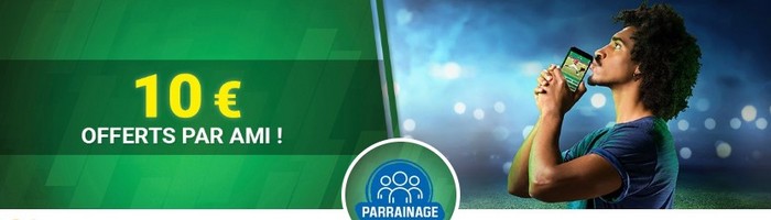 Jusqu'à 50€ offerts sur Unibet en invitant vos amis