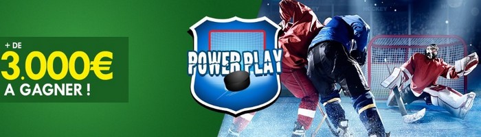Challenge Power Play sur la NHL avec Unibet